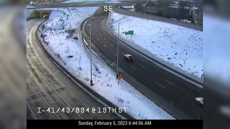 Traffic Cam Greenfield: I-41/43/894 at 19th St