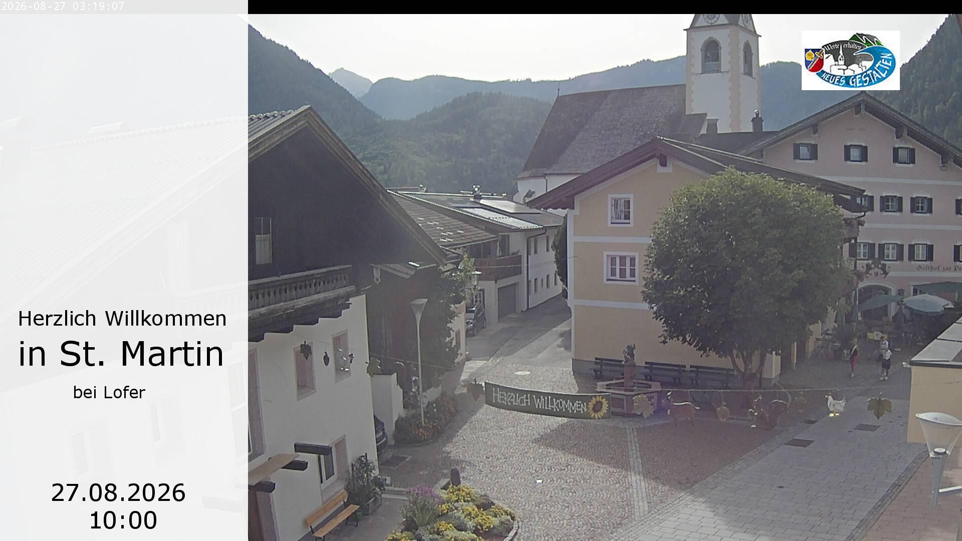 Traffic Cam Gemeinde Sankt Martin bei Lofer › South-East: Sankt Martin bei Lofer