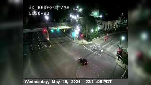 Traffic Cam Placerville › West: Hwy 50 at Bedford