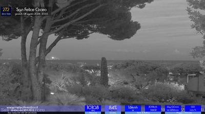 immagine della webcam nei dintorni di Borgo San Michele: webcam San Felice Circeo