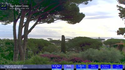 immagine della webcam nei dintorni di Ponza: webcam San Felice Circeo