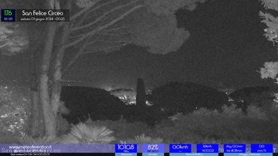immagine della webcam nei dintorni di Torre di Capovento: webcam San Felice Circeo