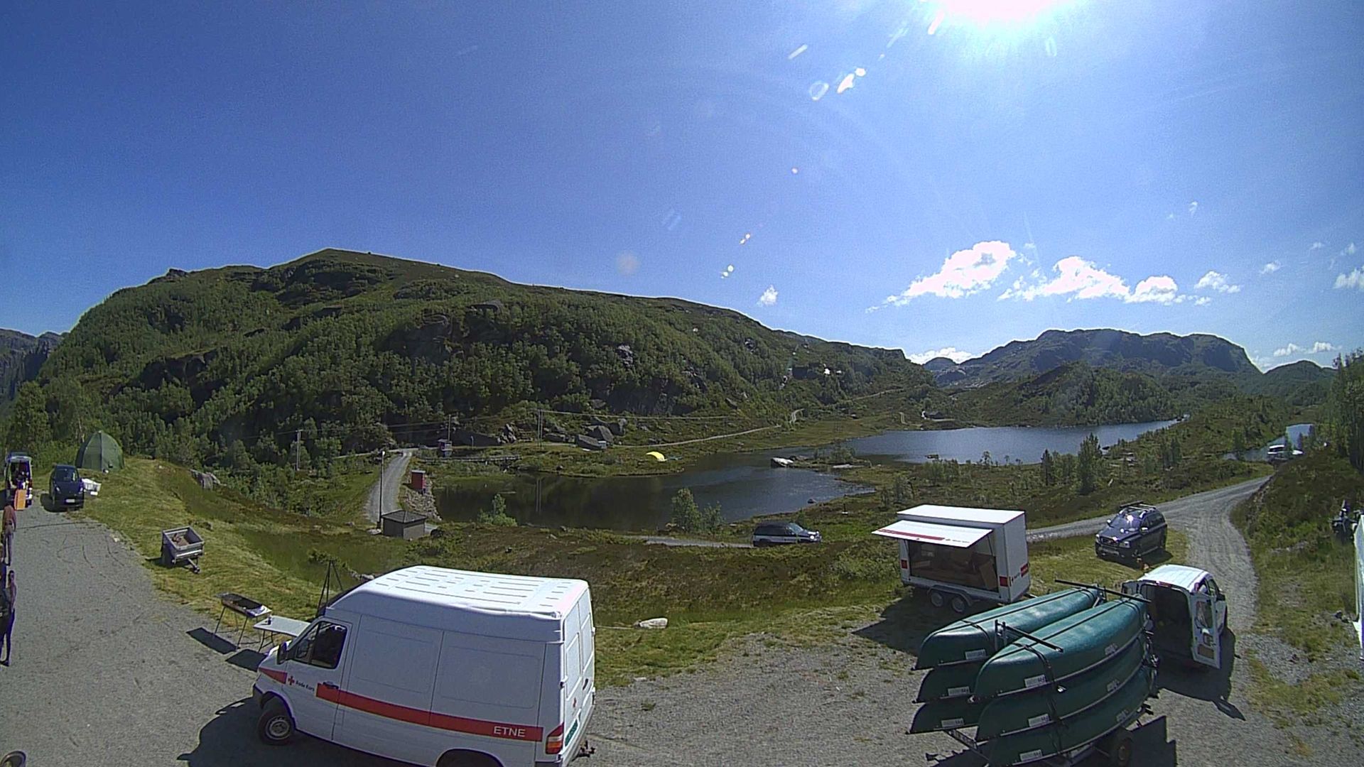 Webcam Jørnåsvatnet, Etne, Hordaland, Norwegen