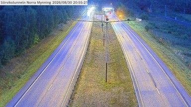 Traffic Cam Skogslyckan: Sörvikstunneln Norra