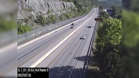 Traffic Cam Fairview Heights: PA 28 NORTH OF POWERS RUN RD