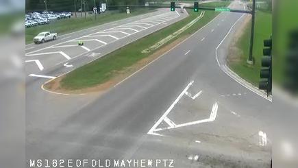 Traffic Cam Mississippi State University: MS 182 at Old Mayhew