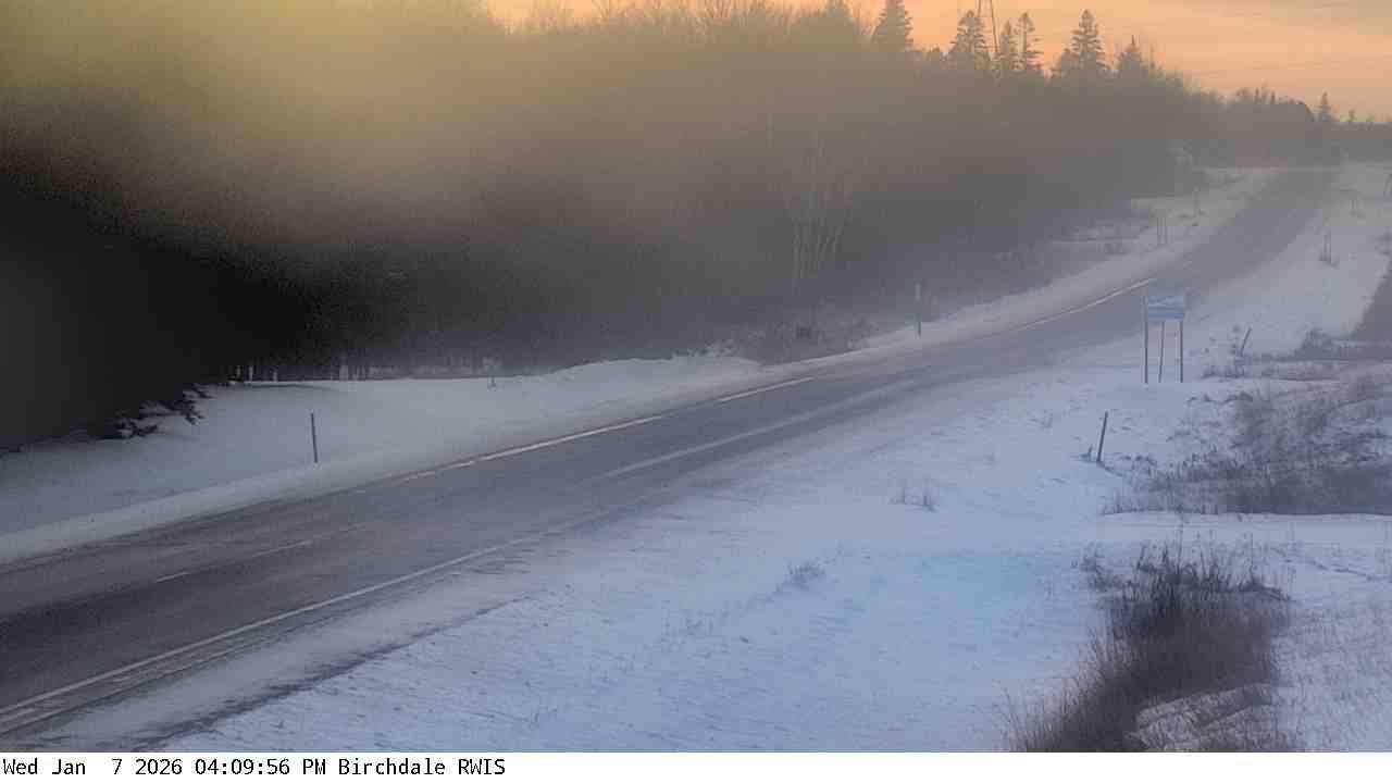 Traffic Cam Birchdale: MN 11: T.H.11 - MP 157): T.H.11 - MP 157) View