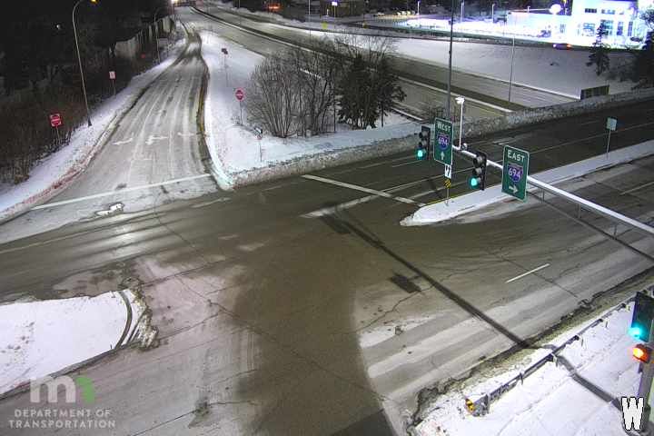 Traffic Cam New Brighton: I-694: I-694 EB @ Silver Lake Rd NB