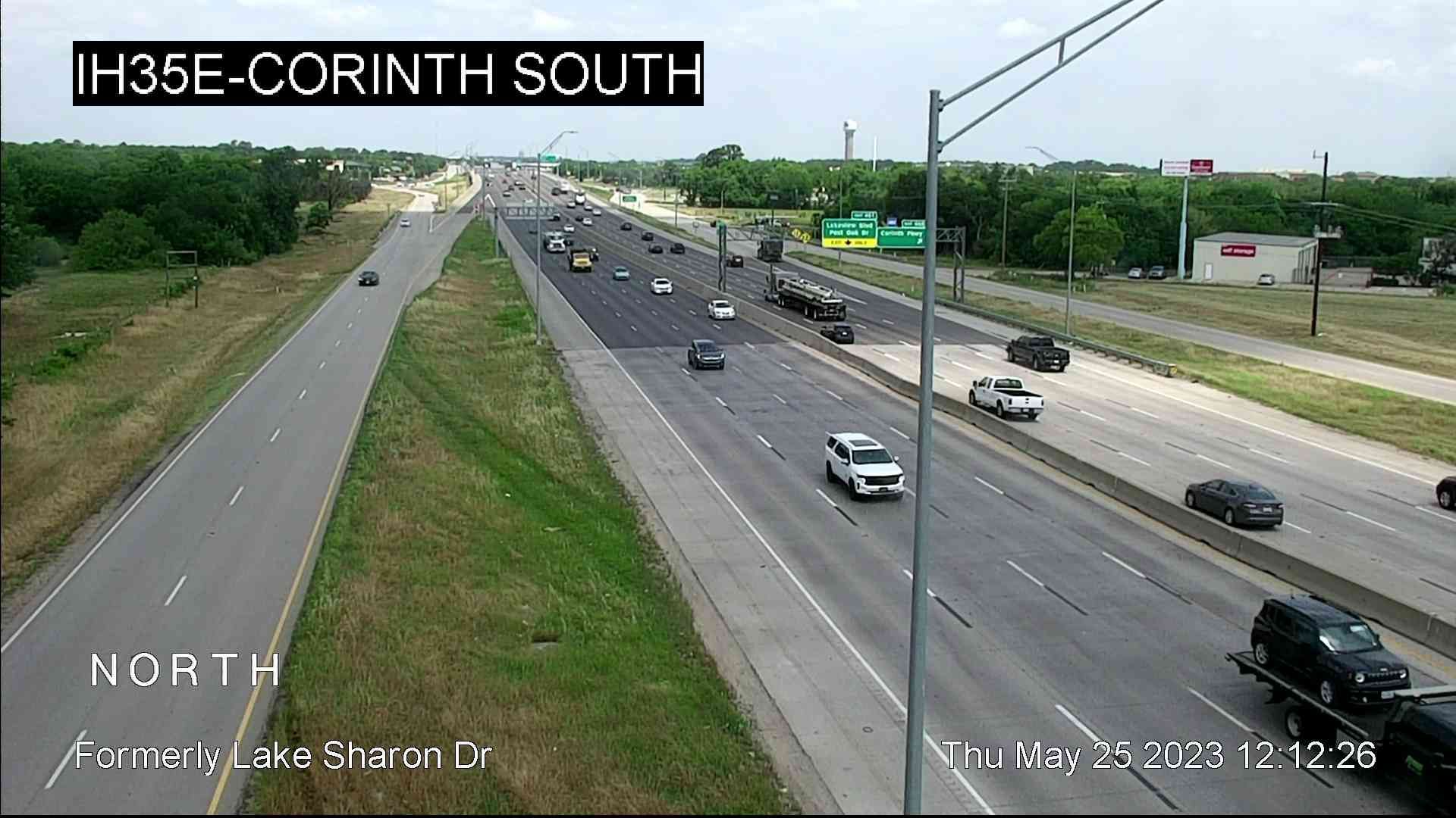 Traffic Cam Millenium Place › North: I-35E @ Lake Sharon Dr