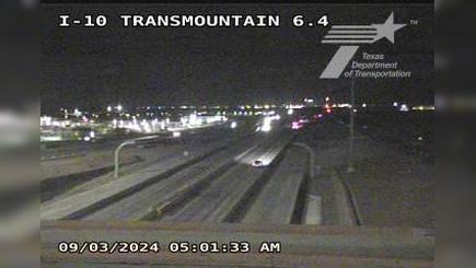 Traffic Cam El Paso › West: IH-10 @ TransMountain