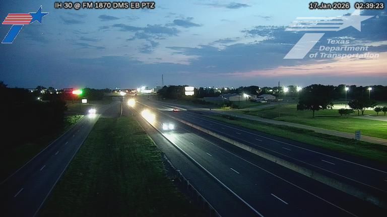 Traffic Cam Sulphur Springs › East: IH 30 @ FM 1870 PTZ