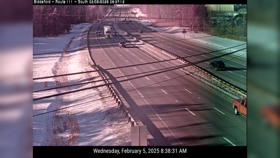 Traffic Cam Biddeford: I-95 SB at MM