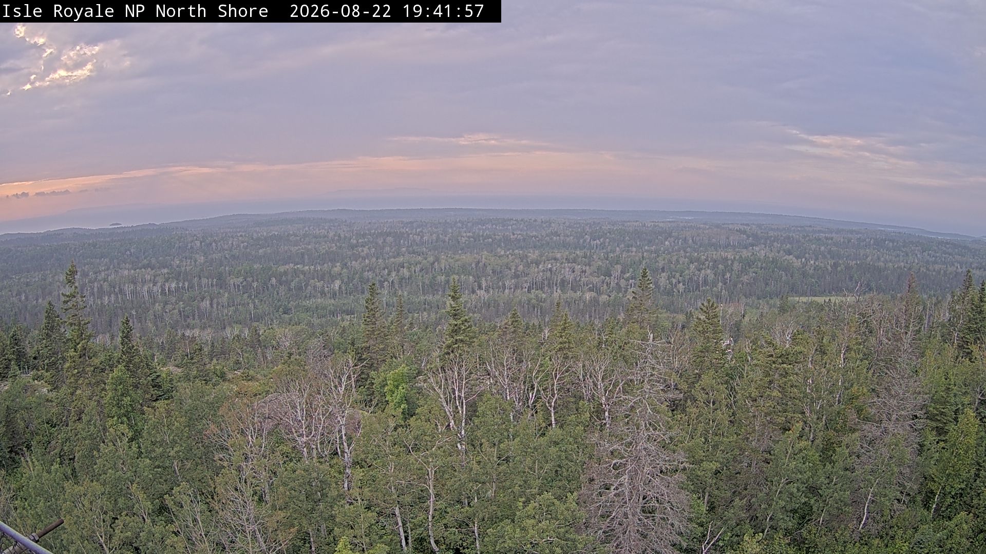 Traffic Cam Houghton Township › North: Isle Royale North Shore