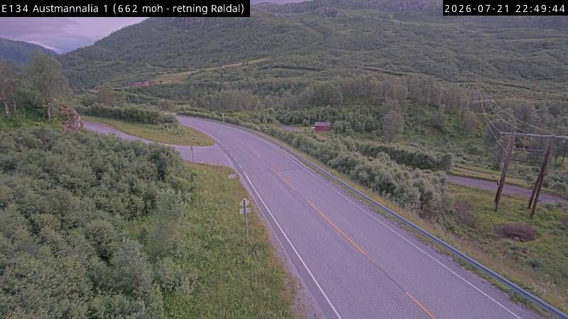 Røldal på dagtid