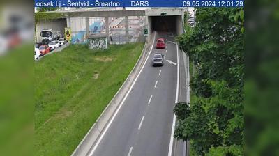 Avtocesta Karavanke - Ljubljana, odsek Lj.-Šentvid - Šmartno