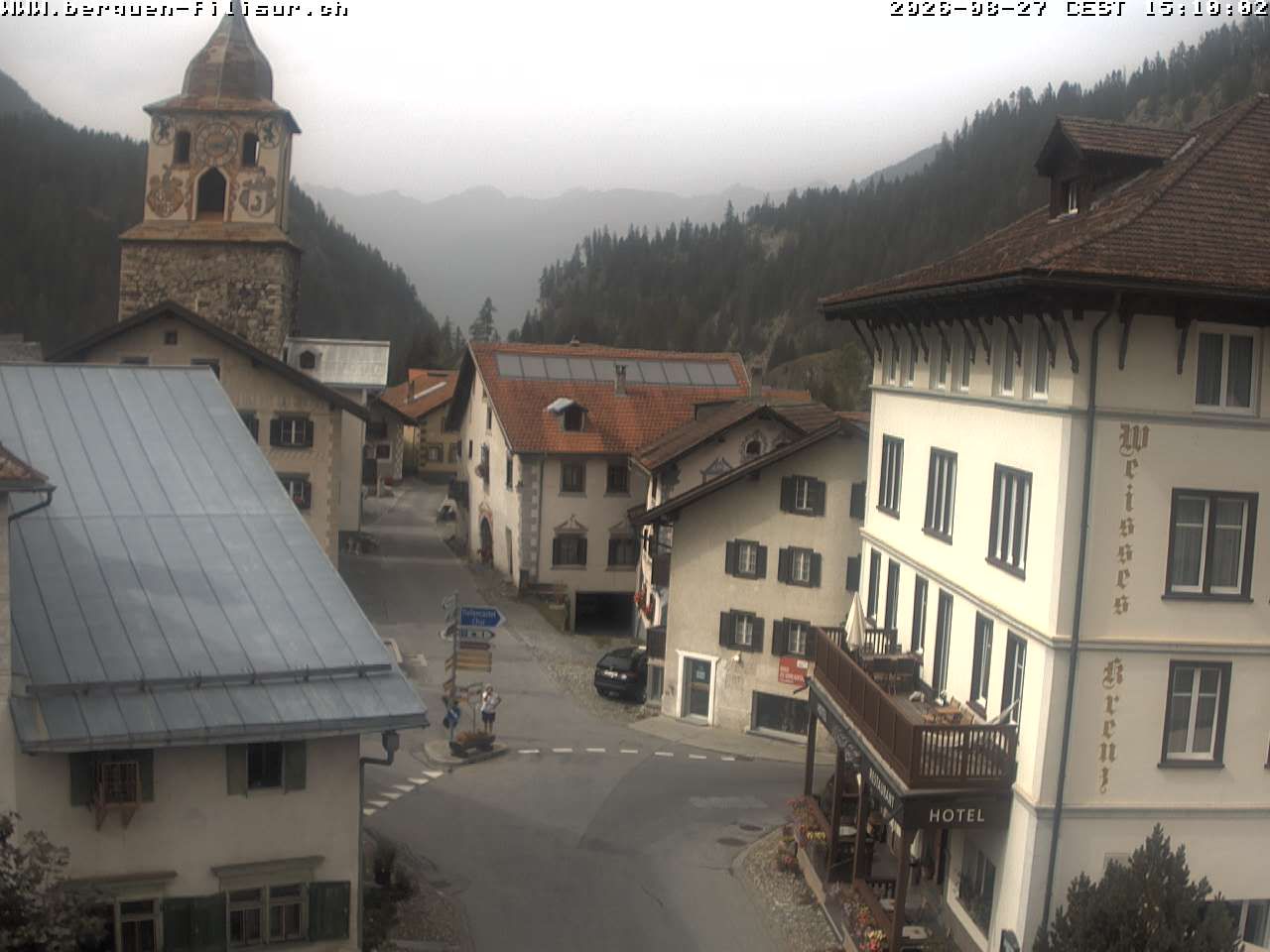 Traffic Cam Bergun: Dorf