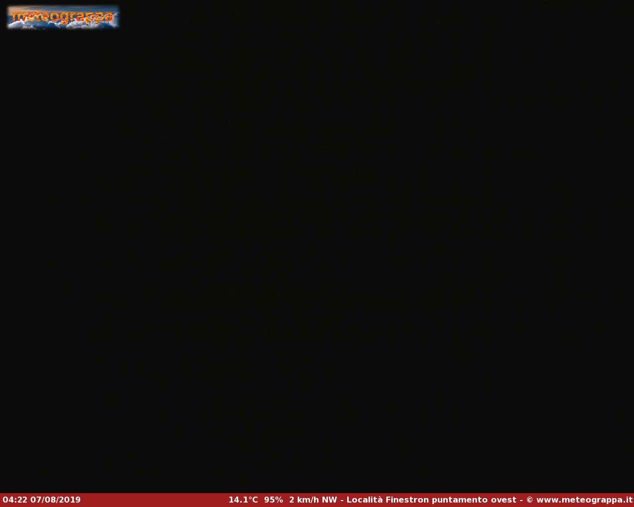 Traffic Cam Valbrenta: Finestron vista ad Ovest