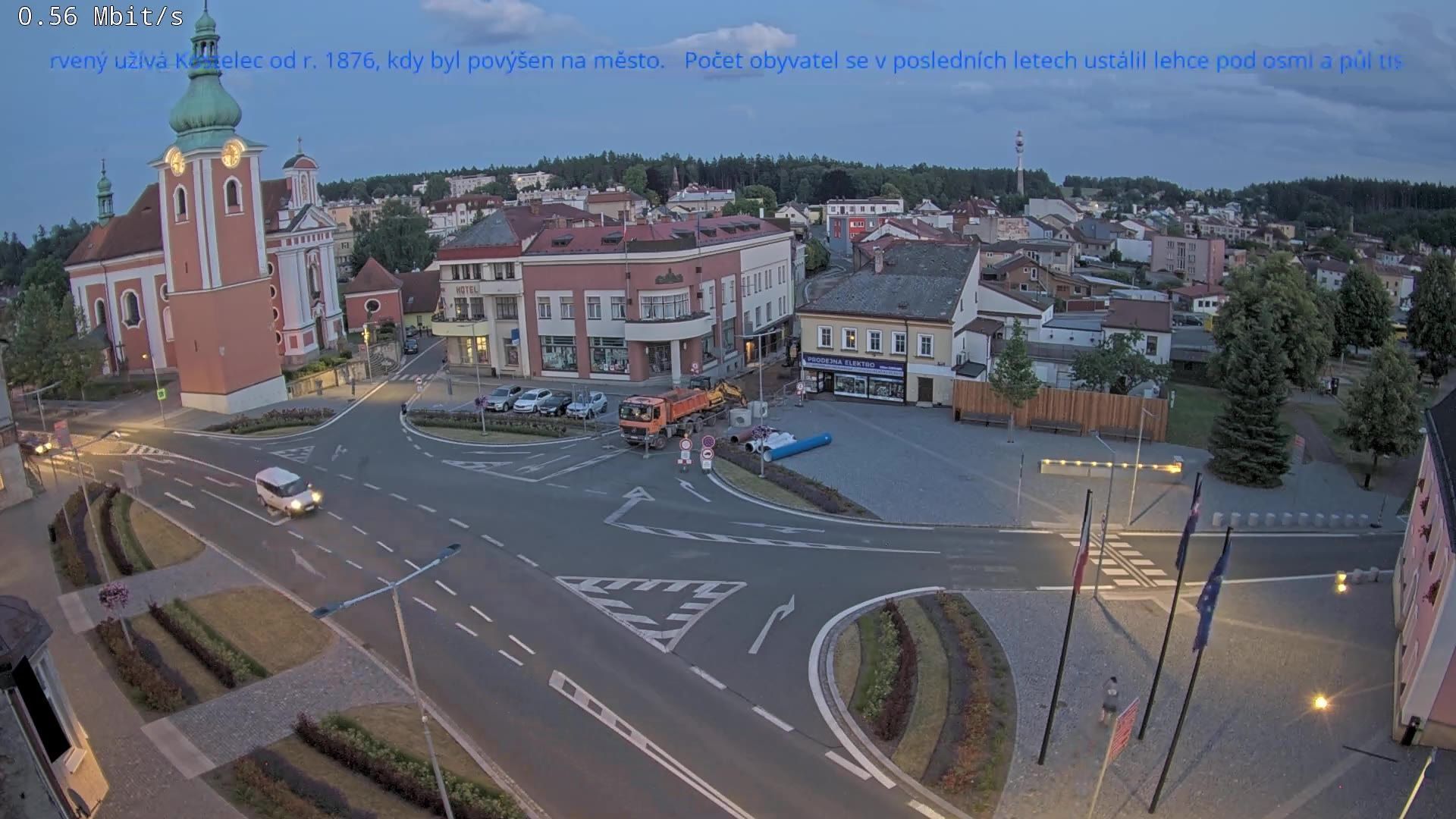 Traffic Cam Cerveny Kostelec: Červený Kostelec