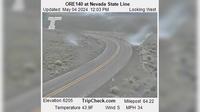 Harney County: ORE140 at Nevada State Line - Day time