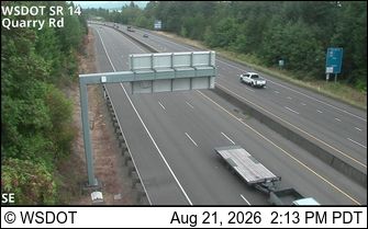 Traffic Cam Fisher: SR 14 at MP 9.5: Quarry Rd
