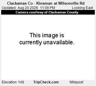 Traffic Cam Wilsonville: Clackamas Co - Kinsman at - Rd