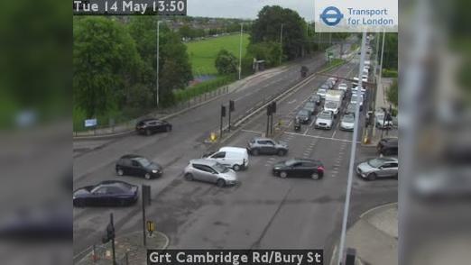 Traffic Cam London Borough of Haringey: Grt Cambridge Rd/Bury St