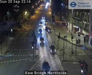 Traffic Cam Acton: Kew Bridge Northside