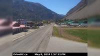 Keremeos > West: Hwy 3 at - Bypass Rd, looking west - Actuelle