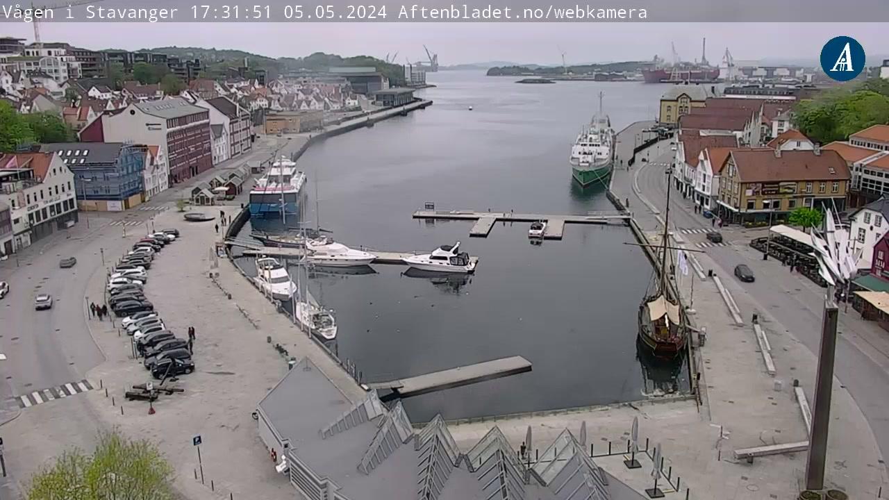 Webcam in Stavanger, Vogen harbor