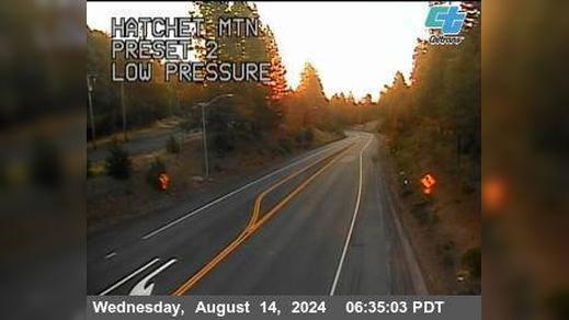 Traffic Cam Shasta: Hatchet Mtn