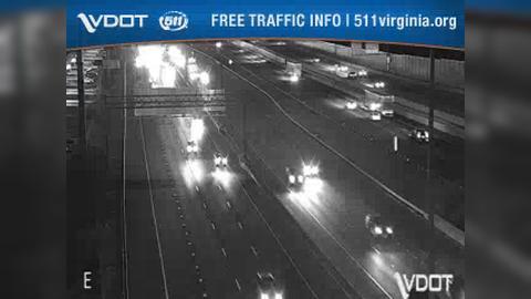 Traffic Cam Alexandria: I-95 - MM 176 - SB - East of Exit 176, Telegraph Rd