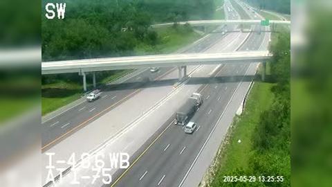 Traffic Cam Kennedy Hill: I-4 at I-75