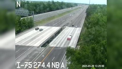 Traffic Cam Lutz: I-75 at MM 274.5
