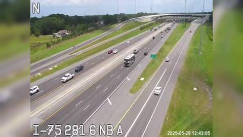 Traffic Cam Wesley Chapel: I-75 at MM 281.6