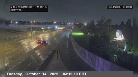 Traffic Cam Westminster › North: I-405