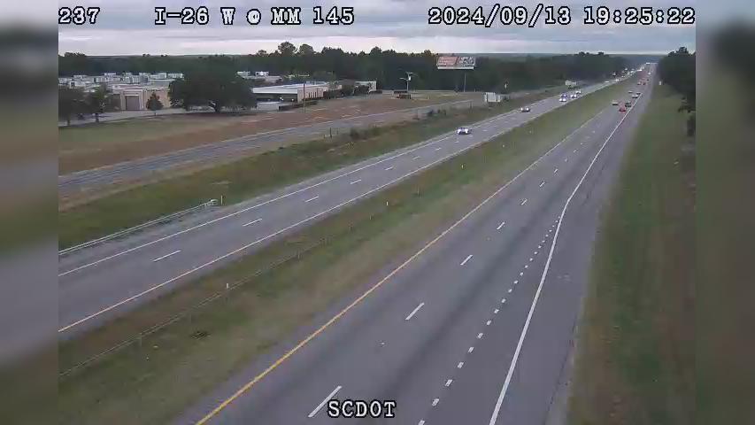 Traffic Cam Jamison: I-26 W @ MM 145 (US 601)