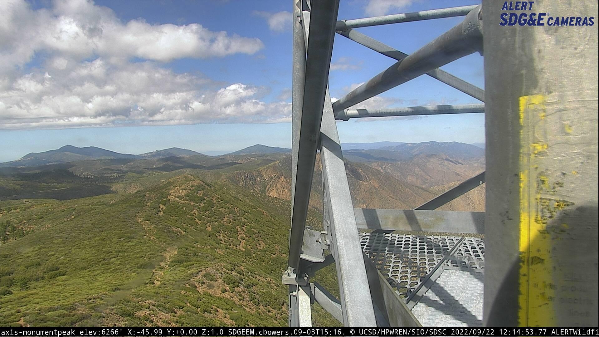 Traffic Cam Mount Laguna: Monument Peak