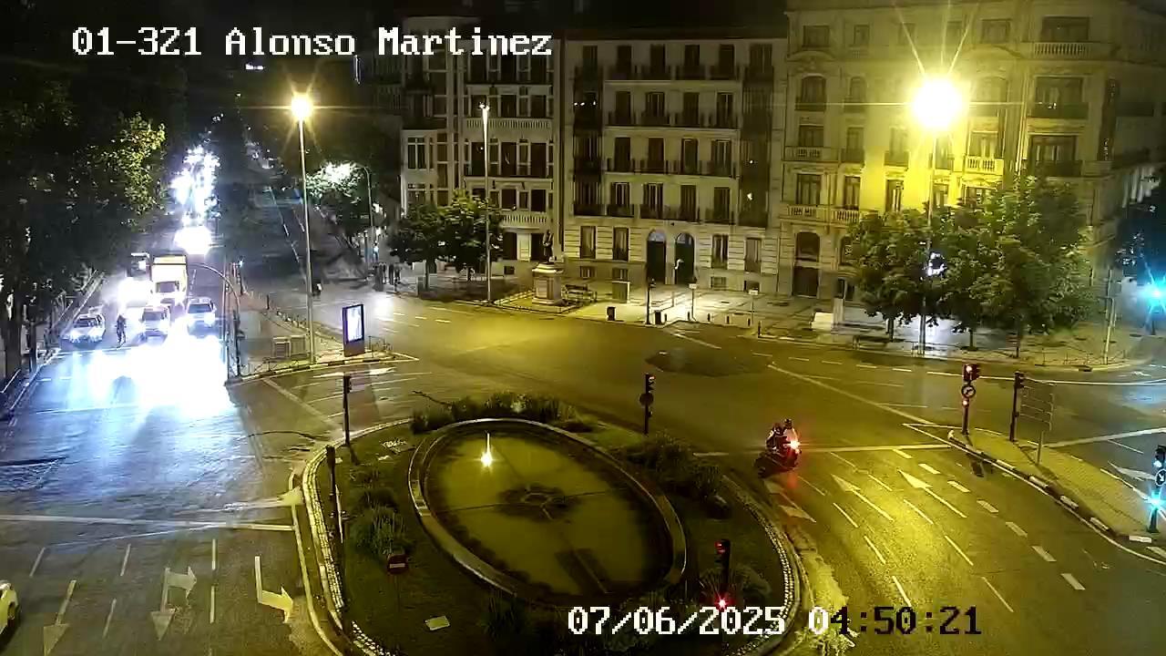 Alonso Martinez Square Webcam
