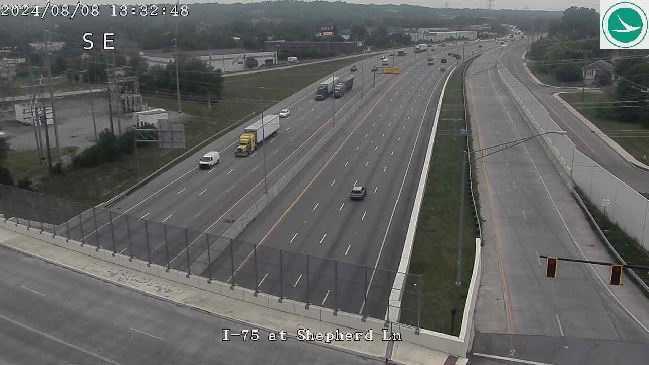 Traffic Cam Lockland: I-75 at Shepherd Ln