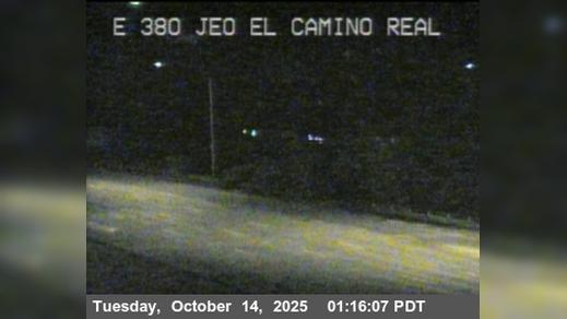 Traffic Cam San Bruno › East: TV397 -- I-380 : JEO EL CAMINO REAL