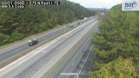 Traffic Cam Kennesaw: GDOT-CAM-500--1