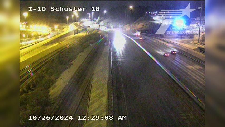 Traffic Cam El Paso › West: IH-10 @ Schuster