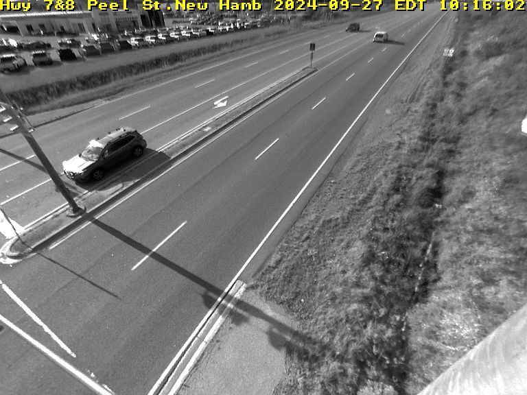 Traffic Cam Wilmot: Highway 7 and 8 at Peel St