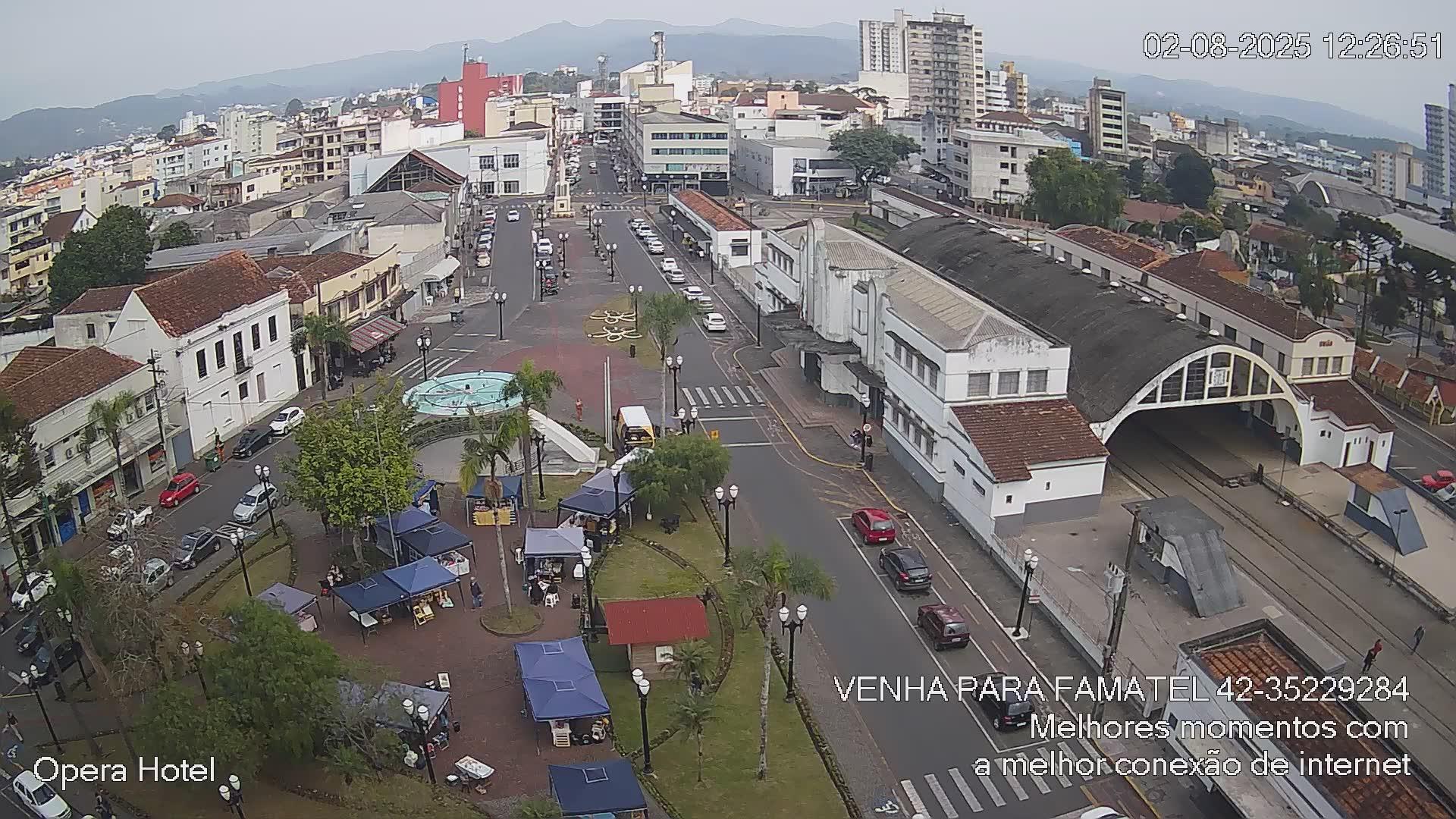 União da Vitória durante o dia União da Vitória durante o dia