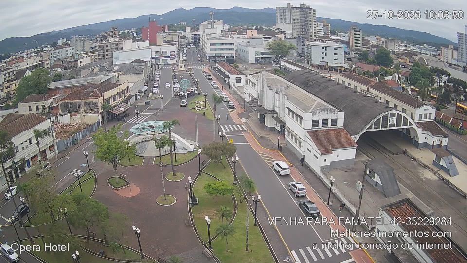 União da Vitória durante o dia