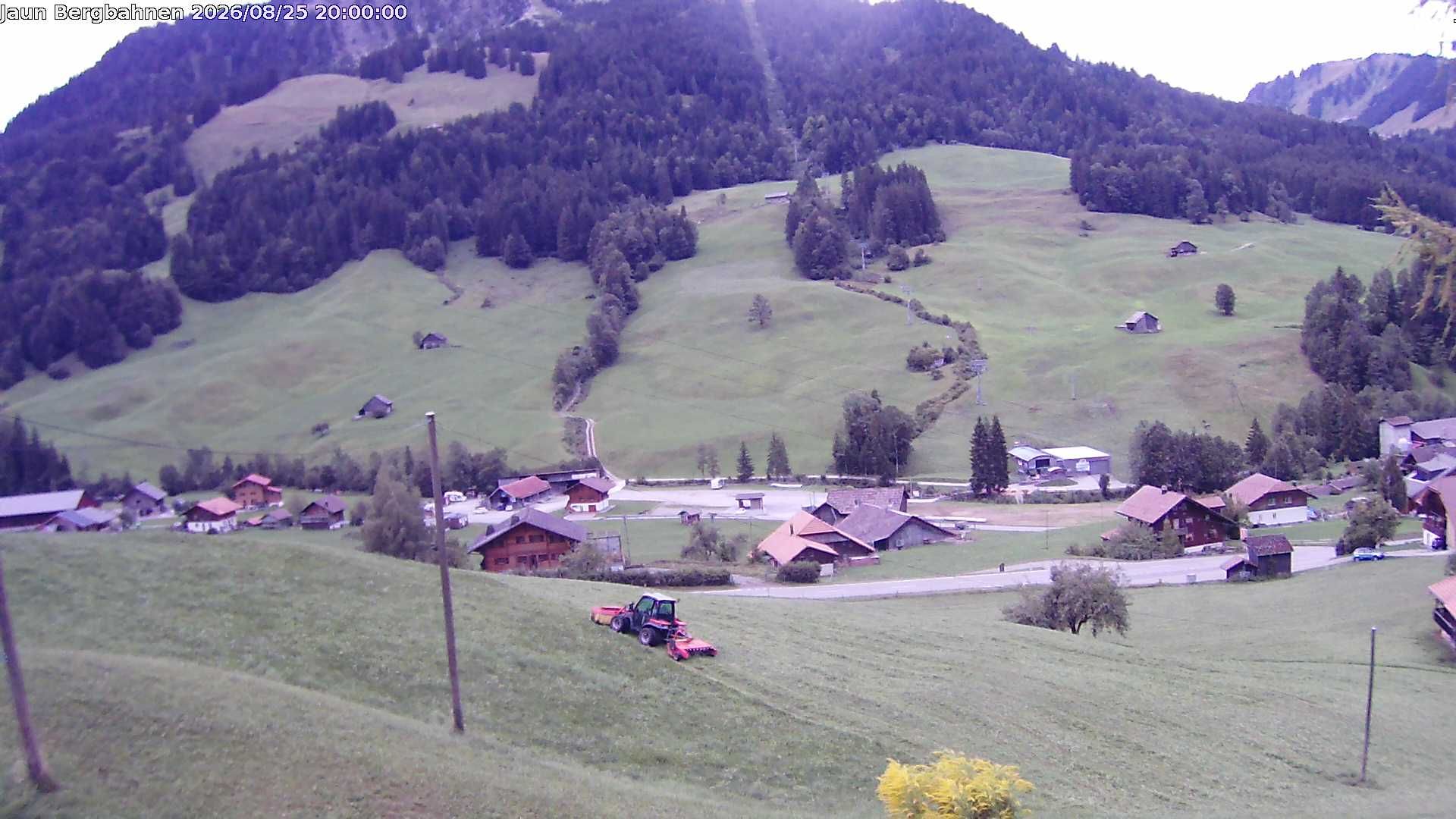 Traffic Cam Jaun: Live Blick auf das Wander- und Skigebiet - mit dem Gastlosenexpress