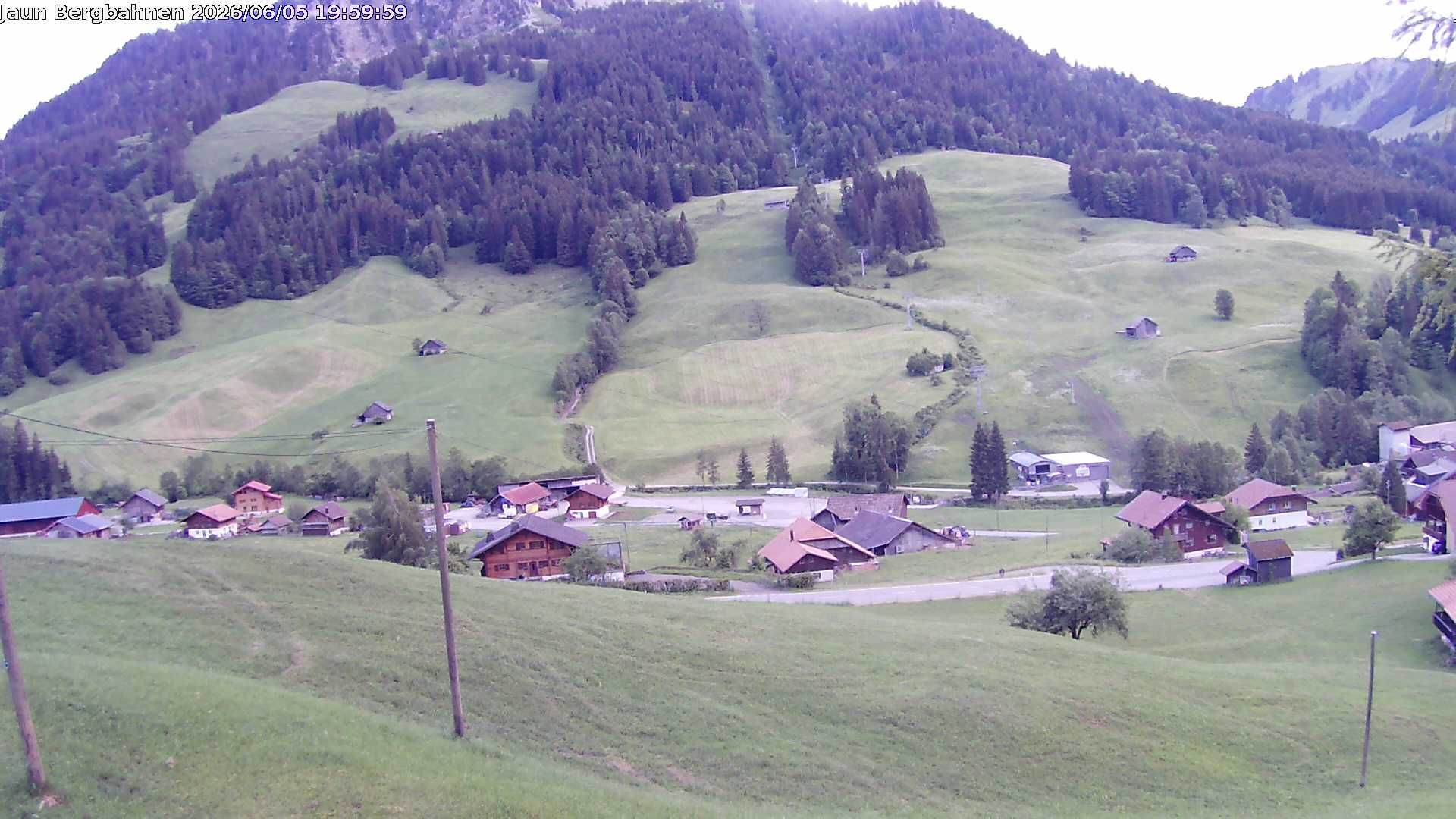 Jaun: Live Blick auf das Wander- und Skigebiet - mit dem Gastlosenexpress