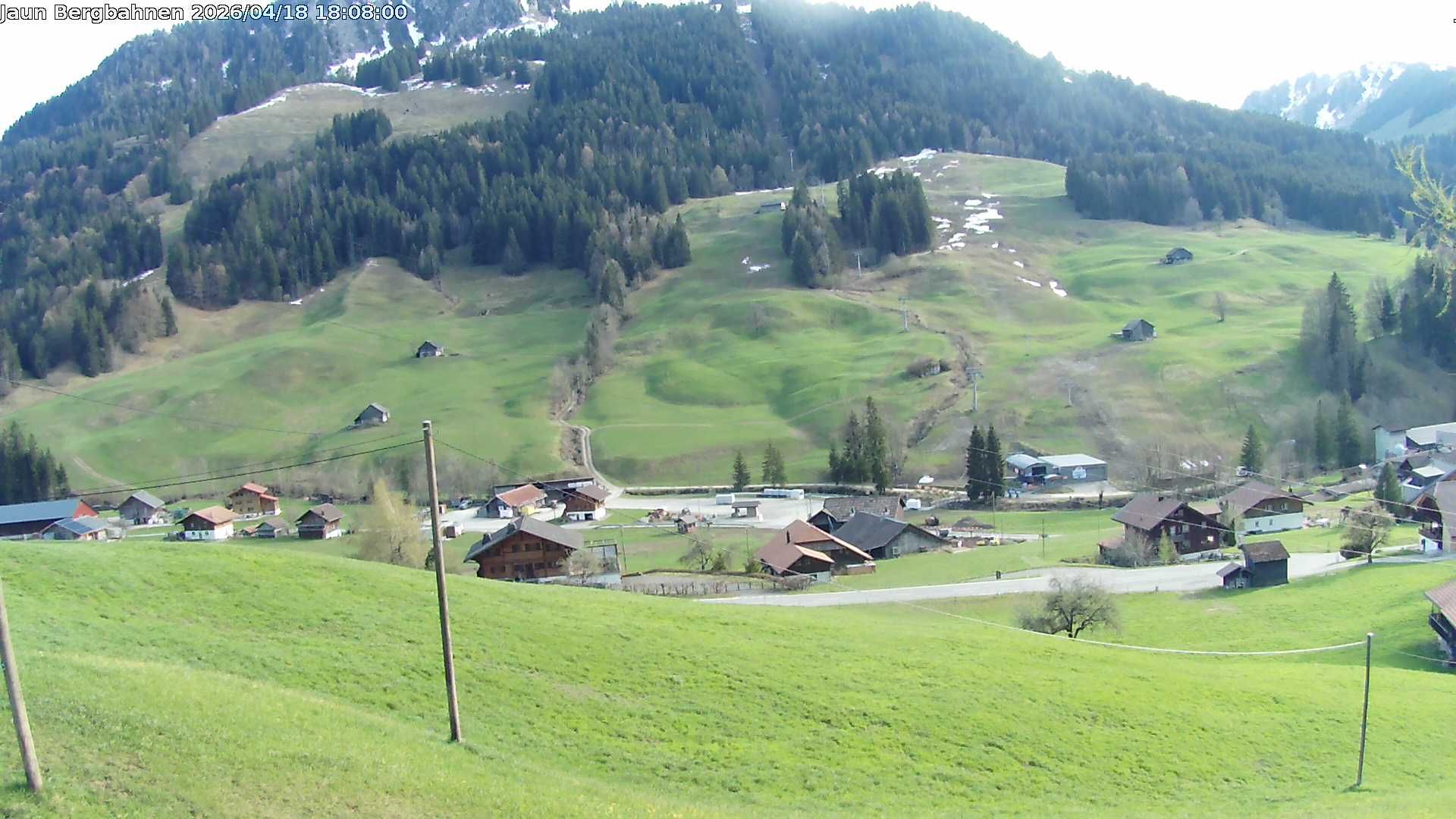 Jaun: Live Blick auf das Wander- und Skigebiet - mit dem Gastlosenexpress