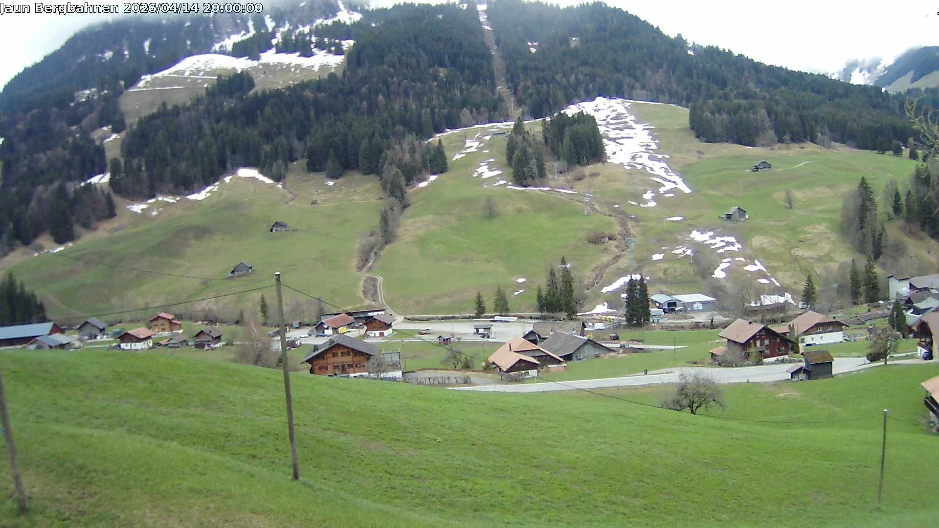 Jaun: Live Blick auf das Wander- und Skigebiet - mit dem Gastlosenexpress