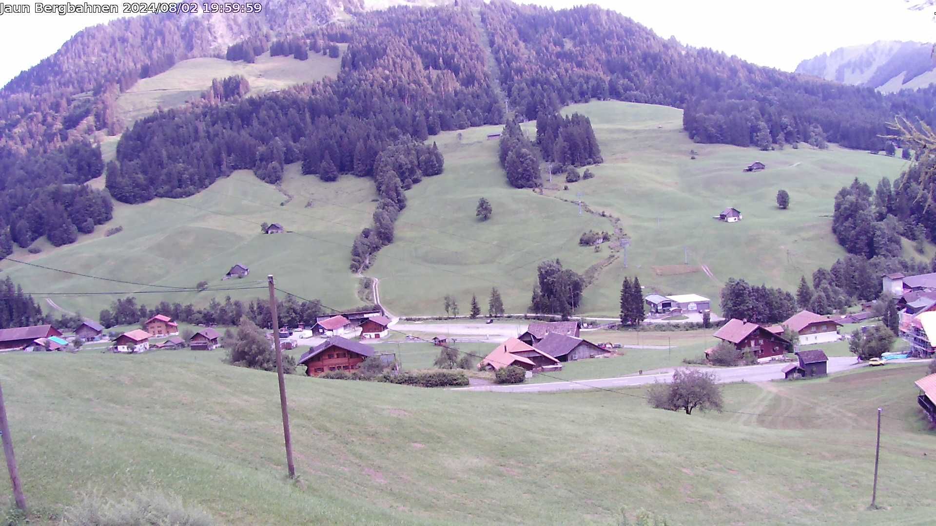 Jaun: Live Blick auf das Wander- und Skigebiet - mit dem Gastlosenexpress